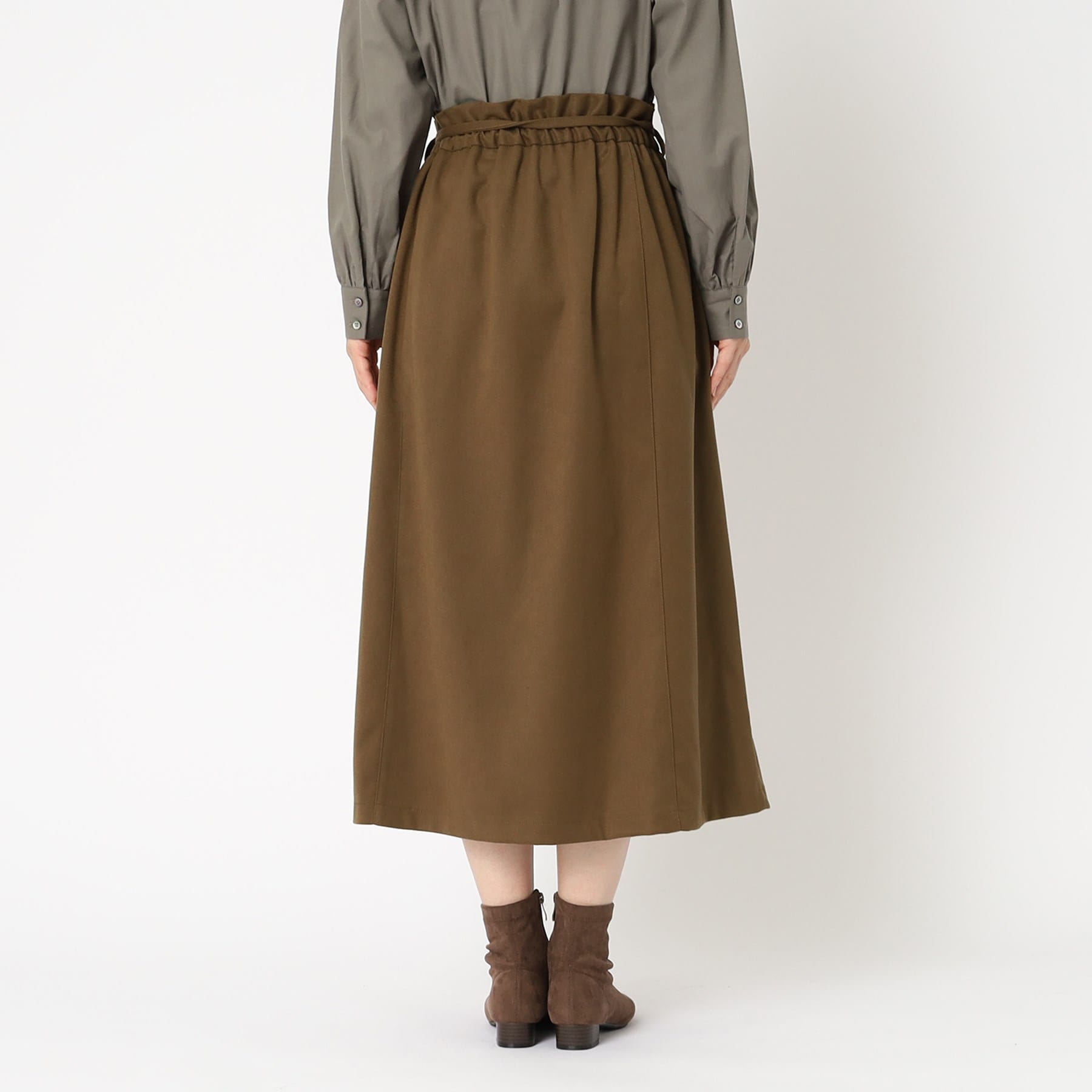 ローラアシュレイ(LAURA ASHLEY)のボックス型前ボタンスカート3