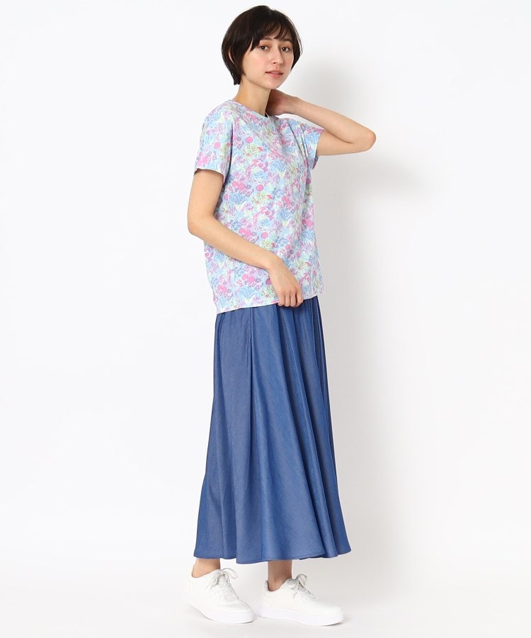 ローラアシュレイ(LAURA ASHLEY)の【洗える】プリント ドルマンTシャツ15