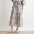 ローラアシュレイ(LAURA ASHLEY)の【洗える/ウエストゴム/同柄アイテムあり】ローランド ヴァインズ柄 フリルスカート2