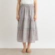 ローラアシュレイ(LAURA ASHLEY)の【洗える/ウエストゴム/同柄アイテムあり】ローランド ヴァインズ柄 フリルスカート9