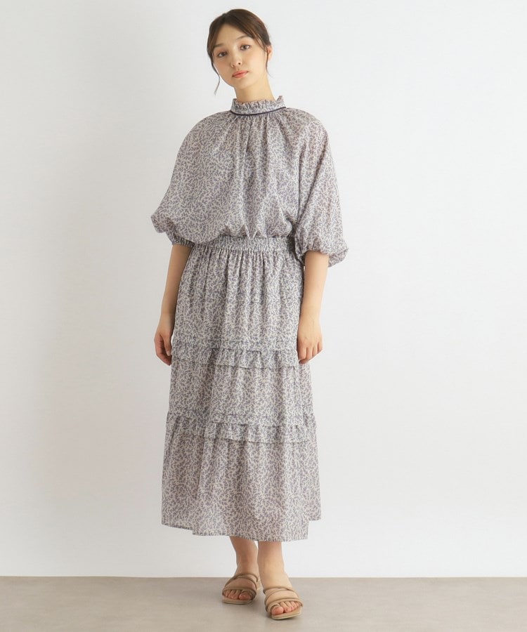 ローラアシュレイ(LAURA ASHLEY)の【2WAY/洗える/同柄アイテムあり】ローランド ヴァインズ柄ブラウス5