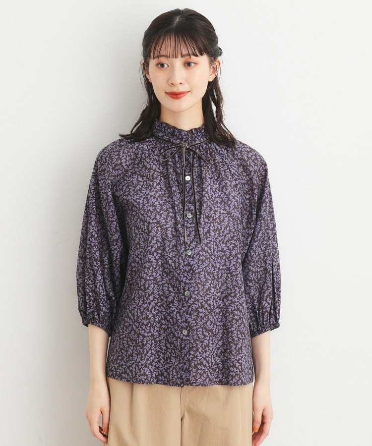ローラアシュレイ(LAURA ASHLEY)の【2WAY/洗える/同柄アイテムあり】ローランド ヴァインズ柄ブラウス11