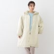 ローラアシュレイ(LAURA ASHLEY)の【一部店舗限定／オーバーサイズ】フーディーコート オフホワイト(003)