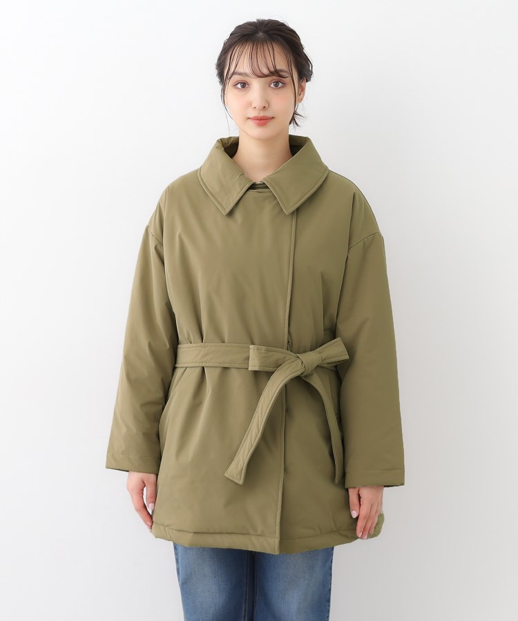 一部店舗限定/オーバーサイズ】ファイバー中綿コート(中綿 一部店舗限定/オーバーサイズ】ファイバー中綿コート(中綿