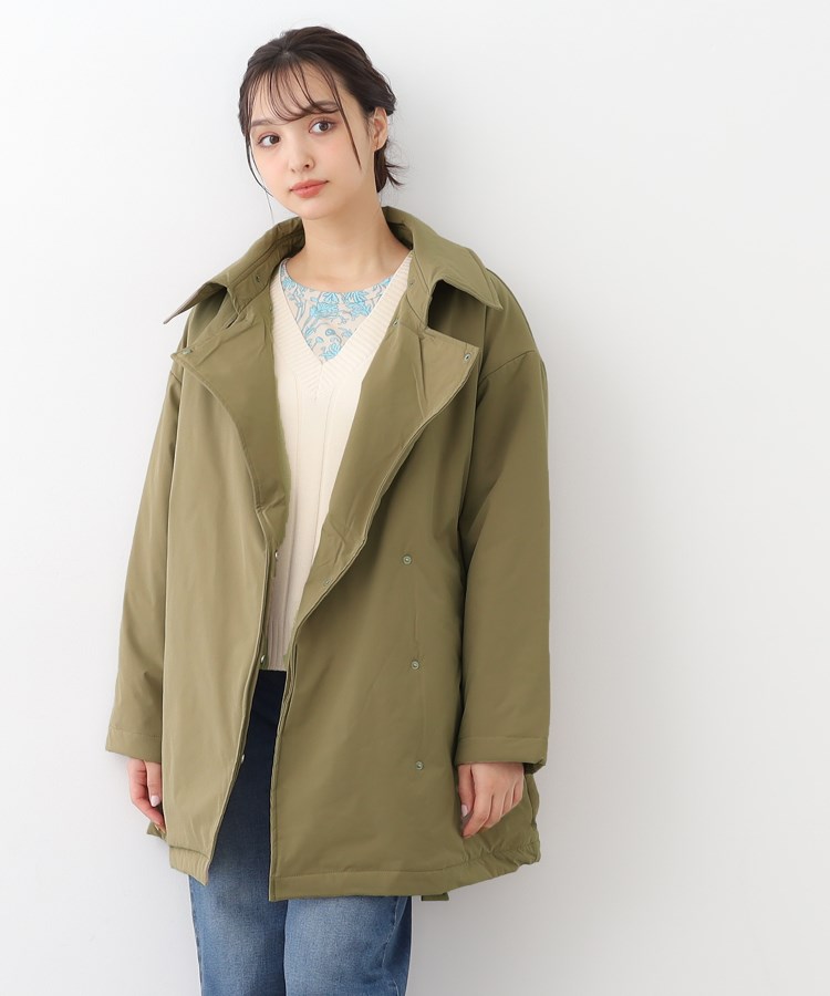 一部店舗限定/オーバーサイズ】ファイバー中綿コート(中綿 一部店舗限定/オーバーサイズ】ファイバー中綿コート(中綿