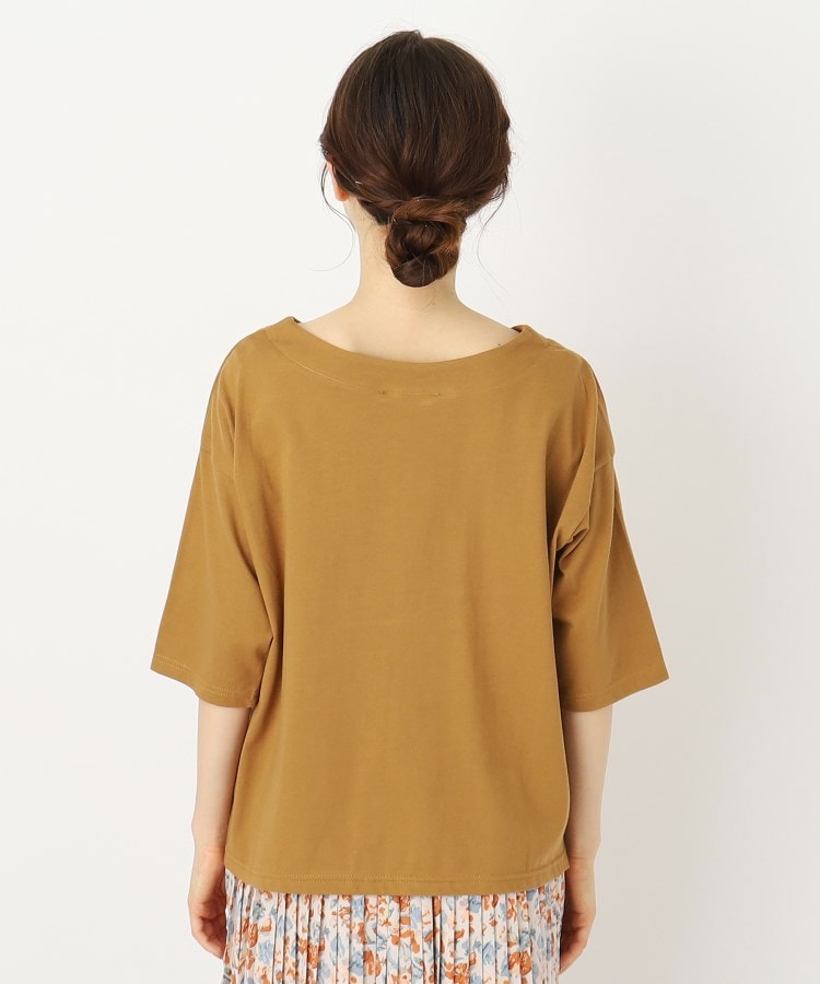 ローラアシュレイ(LAURA ASHLEY)の【5分袖/洗える/USAコットン100%】バンチドフラワープリントＴシャツ15