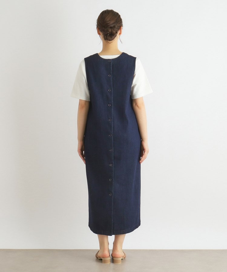 ライン刺繍入り】Vネック デニムジャンスカ(マキシ・ロングワンピース) | LAURA ASHLEY(ローラアシュレイ)| ワールド オンラインストア | WORLD ONLINE STORE ライン刺繍入り】Vネック デニムジャンスカ(マキシ・ロングワンピース) | LAURA ASHLEY(ローラアシュレイ)| ワールド オンラインストア | WORLD ONLINE STORE
