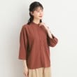 ローラアシュレイ(LAURA ASHLEY)の【7分袖／リネン混／ボウタイ取り外し可／羽織りアイテム】ボウタイシャツ9