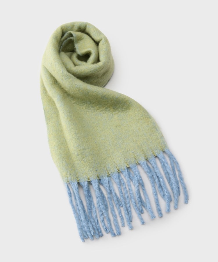 ローラアシュレイ(LAURA ASHLEY)のブークレシャンブレーストール グリーン(035)