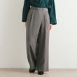 ローラアシュレイ(LAURA ASHLEY)の【タックあり】ラップパンツ ライトグレー(011)