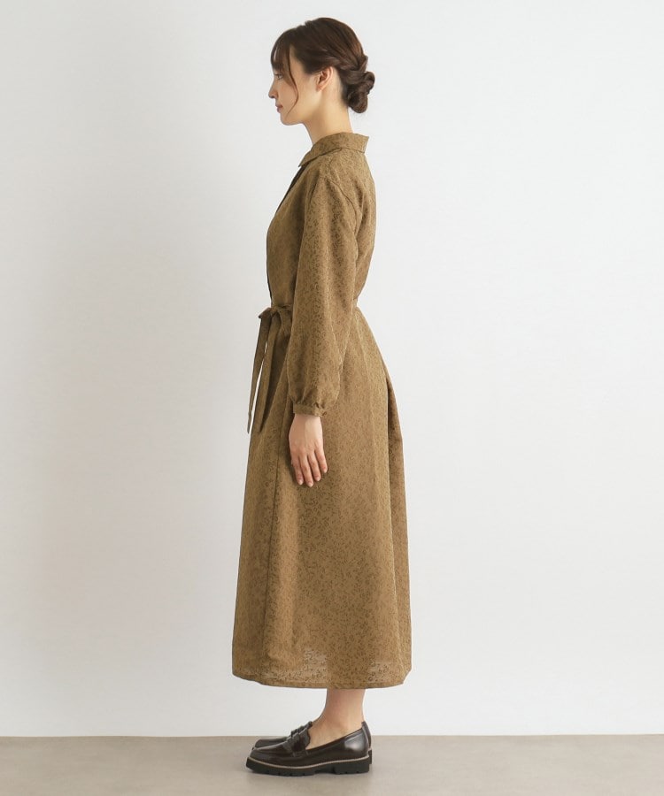 ローラアシュレイ(LAURA ASHLEY)の【3colors/洗える/ペチコート付き】ジャカードワンピース16