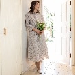 ローラアシュレイ(LAURA ASHLEY)の【3colors/洗える/ペチコート付き】ジャカードワンピース ベージュ(052)