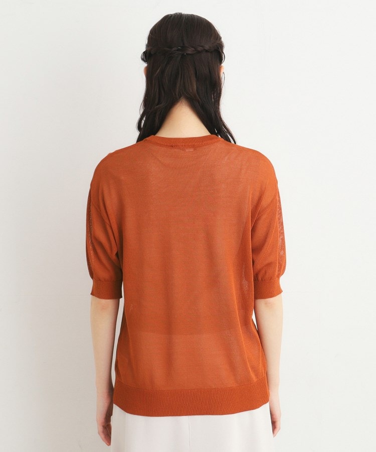 ローラアシュレイ(LAURA ASHLEY)の【接触冷感/シアー/洗える/4color】シアーニット19