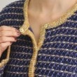 ローラアシュレイ(LAURA ASHLEY)の【3colors／スナップボタン】ツイードカーディガン17