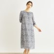 ローラアシュレイ(LAURA ASHLEY)の【楊柳生地/洗える/同柄アイテムあり】ウッドブロック リーブス柄ワンピース6