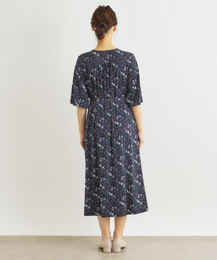 ローラアシュレイ(LAURA ASHLEY)の【大好評！WEB限定／洗える／ジャージ素材】ワイルドメドウ柄ワンピース7