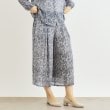 ローラアシュレイ(LAURA ASHLEY)の【楊柳生地／同柄アイテムあり】ウッドブロック リーヴス柄パンツ1
