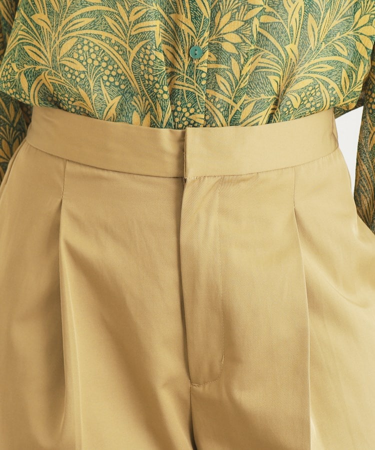 ローラアシュレイ(LAURA ASHLEY)のタックチノパンツ12