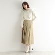 ローラアシュレイ(LAURA ASHLEY)の【コットン混チノ素材】ラッププリーツスカート7