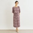 ローラアシュレイ(LAURA ASHLEY)の【洗える／ジャージ素材／同柄アイテムあり】ウッドブロック リーブス柄スカート7