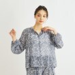 ローラアシュレイ(LAURA ASHLEY)の【楊柳生地／同柄アイテムあり】ウッドブロック リーブス柄ブラウス5