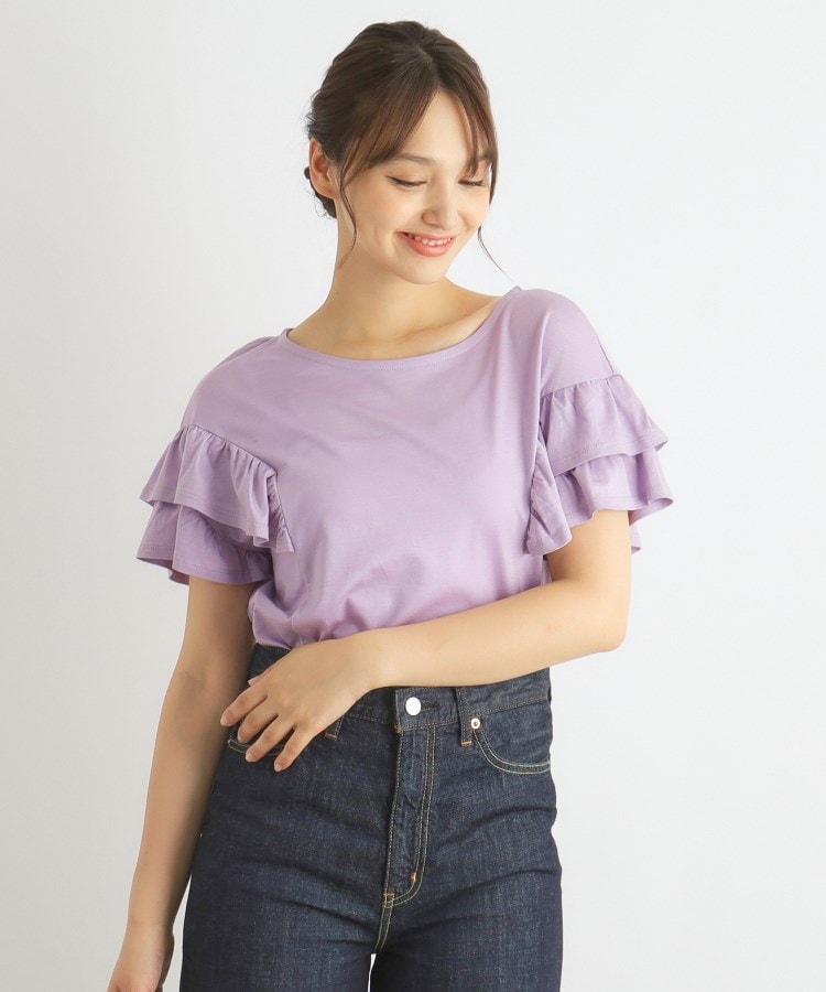 ローラアシュレイ(LAURA ASHLEY)のフリルカットソー9