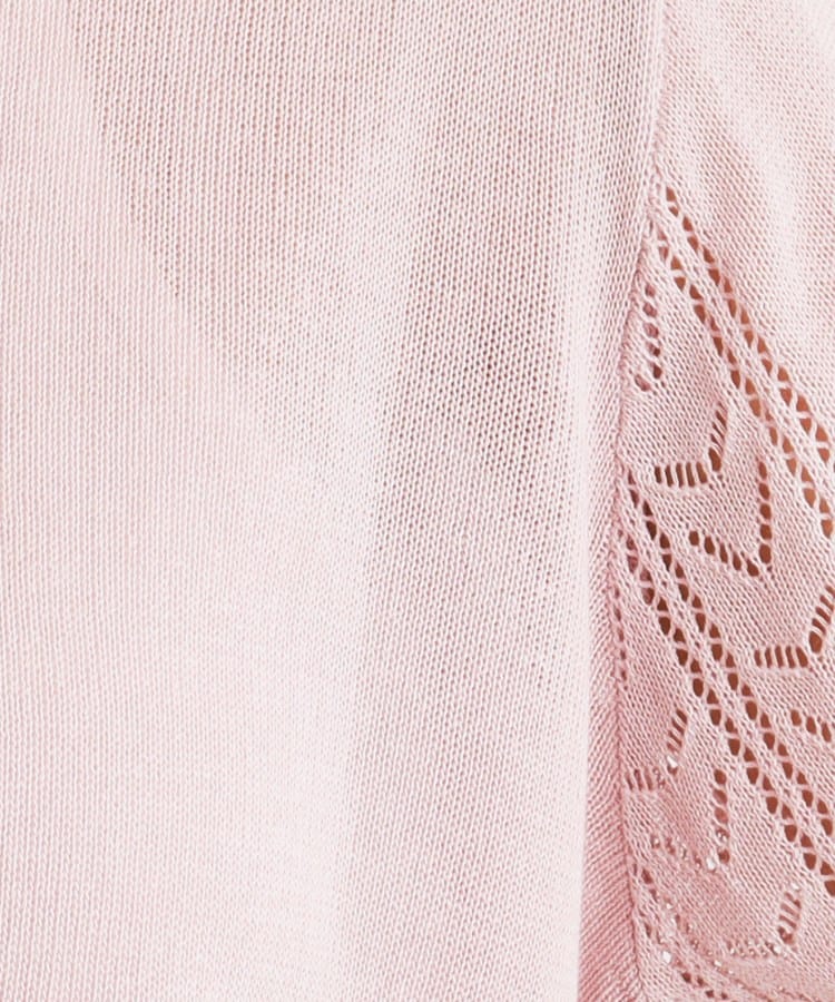 ローラアシュレイ(LAURA ASHLEY)の透かし編みニットカーディガン4