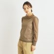 ローラアシュレイ(LAURA ASHLEY)の【シアー／洗える】シースルーカットソー6