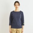 ローラアシュレイ(LAURA ASHLEY)の【コットン100％／袖刺繍】ボートネックカットソー21