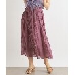 ローラアシュレイ(LAURA ASHLEY)の割繊シフォンプリーツスカート14