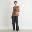 ローラアシュレイ(LAURA ASHLEY)の【コットン混】ボリュームフリルノースリーブブラウス7
