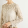 ローラアシュレイ(LAURA ASHLEY)の【2WAY／ストレッチ／羽織りアイテム】レースブラウス17