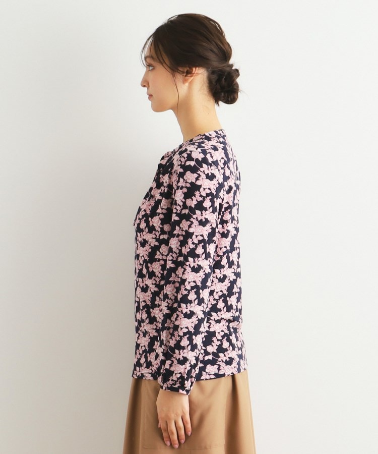 ローラアシュレイ(LAURA ASHLEY)の【洗える／ジャージ素材／同柄アイテムあり】ポリントン ローゼズ柄プルオーバー6