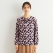 ローラアシュレイ(LAURA ASHLEY)の【洗える／ジャージ素材／同柄アイテムあり】ポリントン ローゼズ柄プルオーバー5