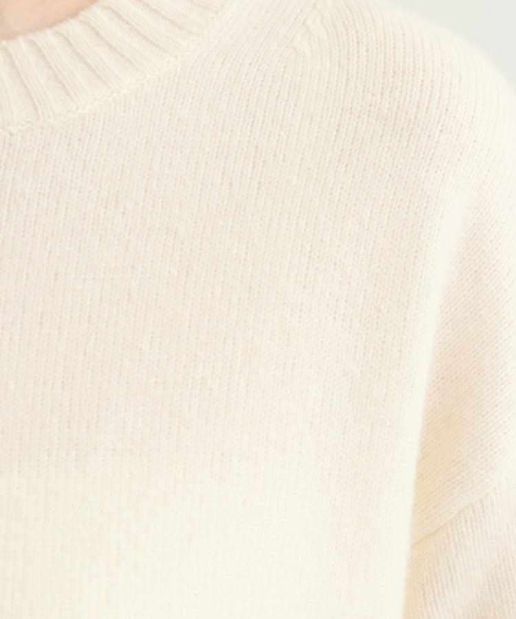 ローラアシュレイ(LAURA ASHLEY)の【ウールカシミヤ混／5colors】クルーネックニット4