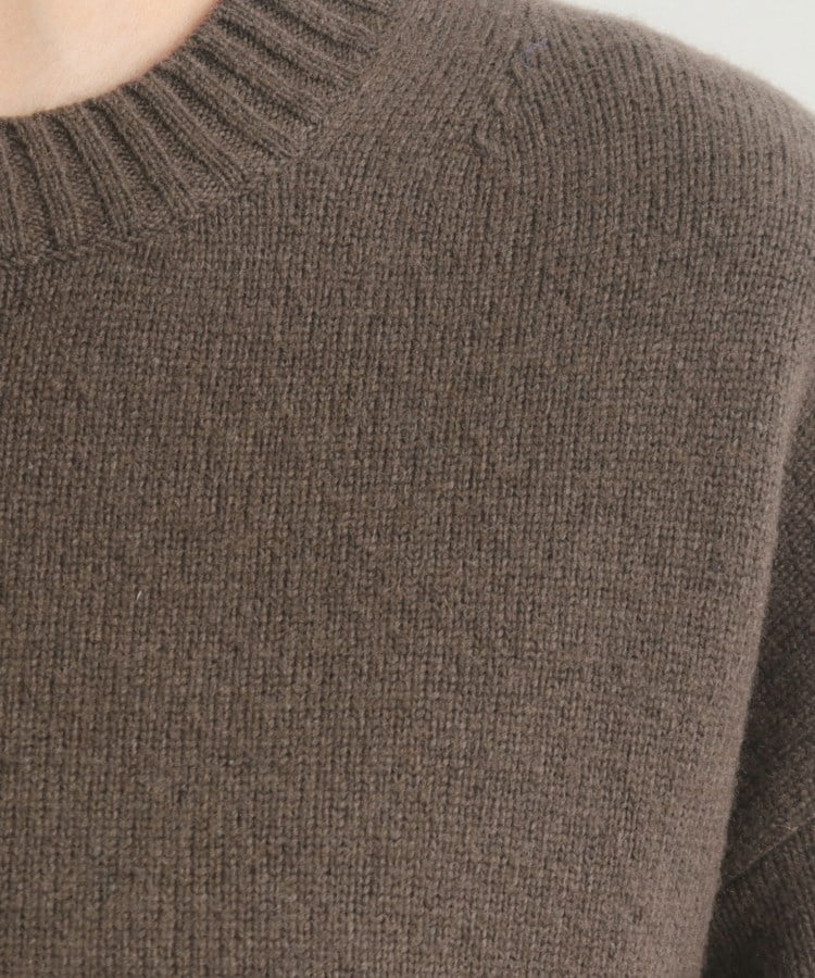 ローラアシュレイ(LAURA ASHLEY)の【ウールカシミヤ混／5colors】クルーネックニット8