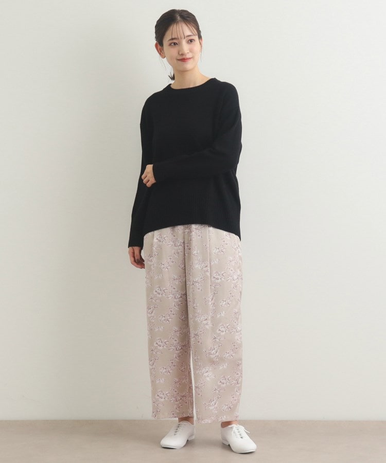 ローラアシュレイ(LAURA ASHLEY)の【ウールカシミヤ混／5colors】クルーネックニット11
