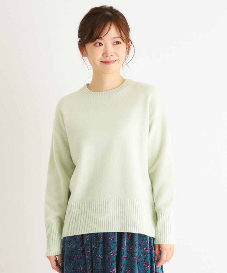 ローラアシュレイ(LAURA ASHLEY)の【ウールカシミヤ混／5colors】クルーネックニット18