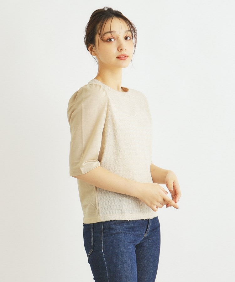 ローラアシュレイ(LAURA ASHLEY)の【ドッキング】カットジャカードプルオーバー6
