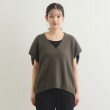 ローラアシュレイ(LAURA ASHLEY)の【ウールカシミヤ混】Vネックベスト13