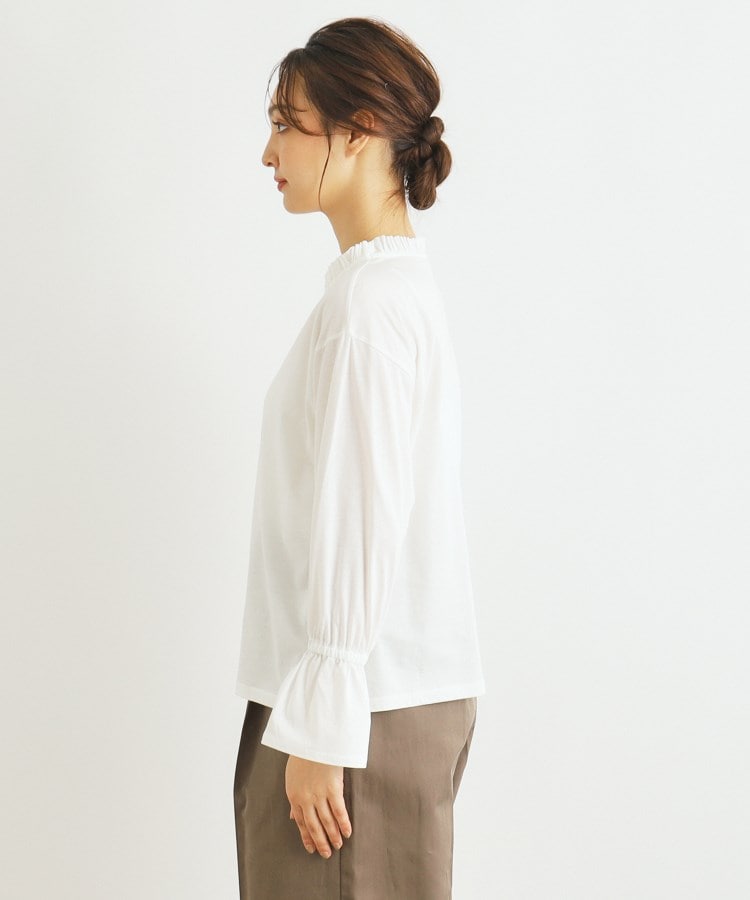 ローラアシュレイ(LAURA ASHLEY)の【コットン100％】プリマシャインフリルカットソー10