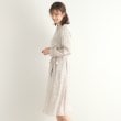 ローラアシュレイ(LAURA ASHLEY)の【襟取り外し可／3colors／同柄アイテムあり】ポリントン ローゼズ柄 サテンワンピース2