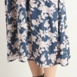 ローラアシュレイ(LAURA ASHLEY)の【襟取り外し可／3colors／同柄アイテムあり】ポリントン ローゼズ柄 サテンワンピース24