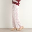 ローラアシュレイ(LAURA ASHLEY)の【ウエストゴム／3colors／同柄アイテムあり】ポリントン ローゼズ柄 サテンパンツ6