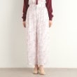 ローラアシュレイ(LAURA ASHLEY)の【ウエストゴム／3colors／同柄アイテムあり】ポリントン ローゼズ柄 サテンパンツ13