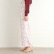 ローラアシュレイ(LAURA ASHLEY)の【ウエストゴム／3colors／同柄アイテムあり】ポリントン ローゼズ柄 サテンパンツ14