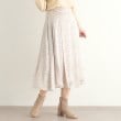ローラアシュレイ(LAURA ASHLEY)の【ウエストゴム／3colors／同柄アイテムあり】ポリントン ローゼズ柄 サテンスカート ベージュ(152)