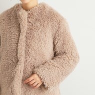 ECOPEL（R）エコファー】 ショートコート（ブルゾン/ジャンバー