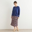 ローラアシュレイ(LAURA ASHLEY)の【洗える／ジャージ素材／同柄アイテムあり】ポリントン ローゼス柄スカート3