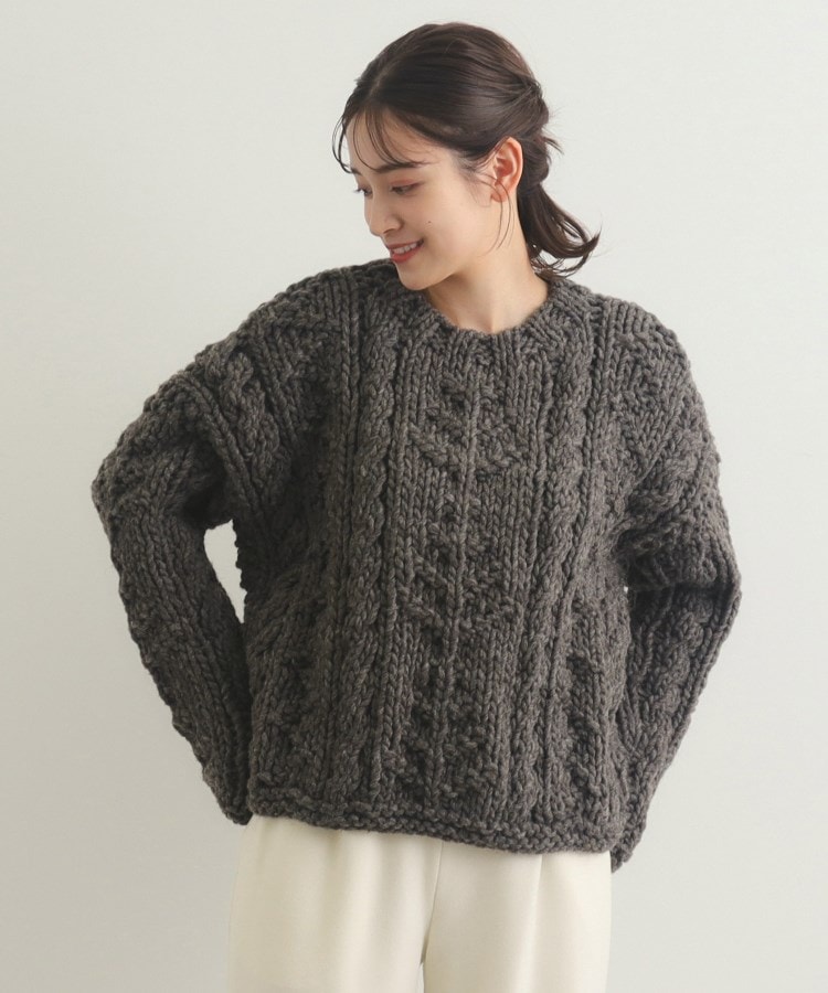 ローラアシュレイ(LAURA ASHLEY)の【毛100％／ペルーニット】プルオーバー5